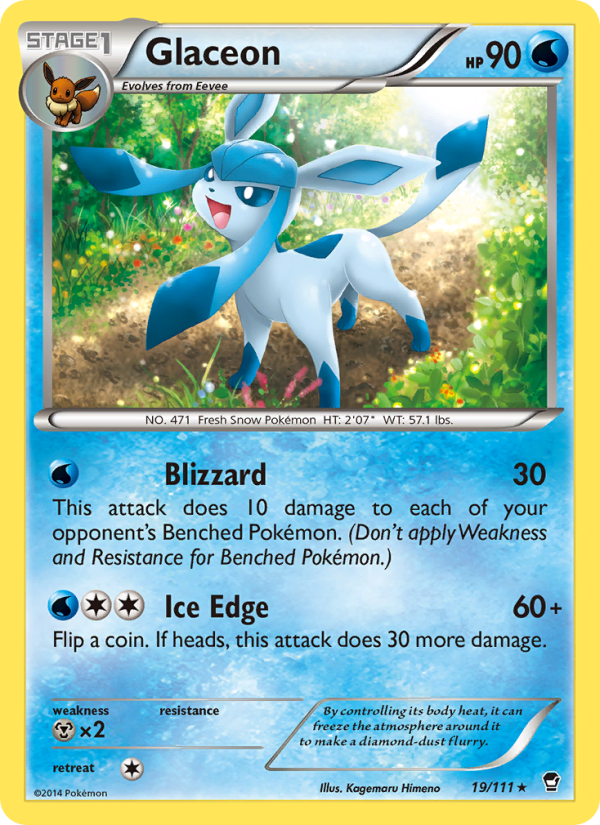 Glaceon - Pokémon TCG Card