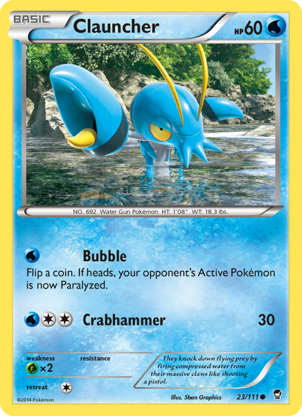 Clauncher - Pokémon TCG Card