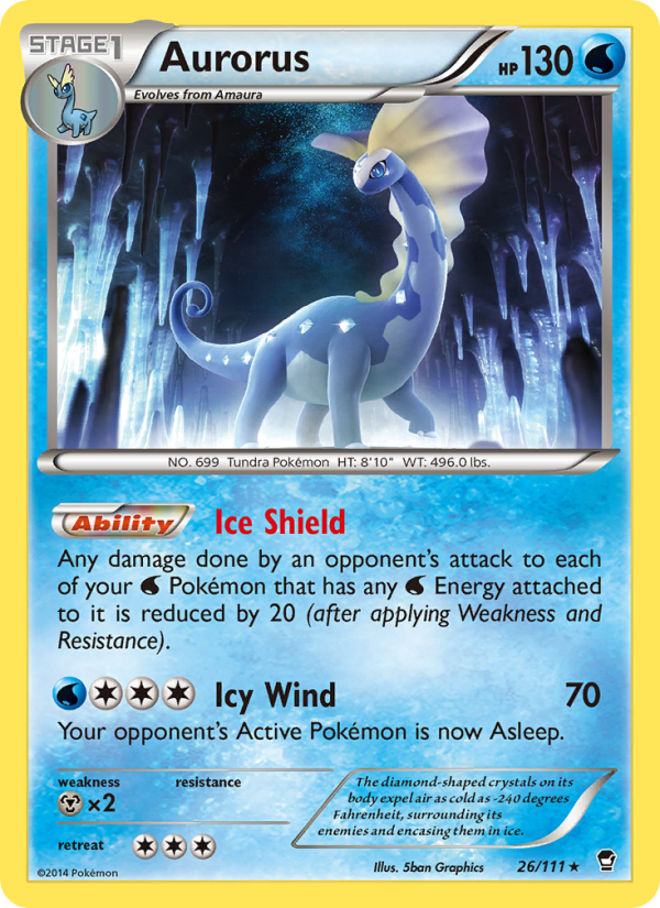 Aurorus - Pokémon TCG Card