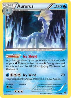 Aurorus - pokemon TCG Card
