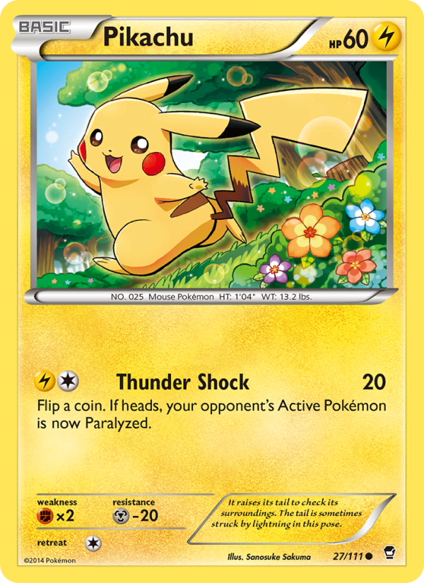 Pikachu - Pokémon TCG Card