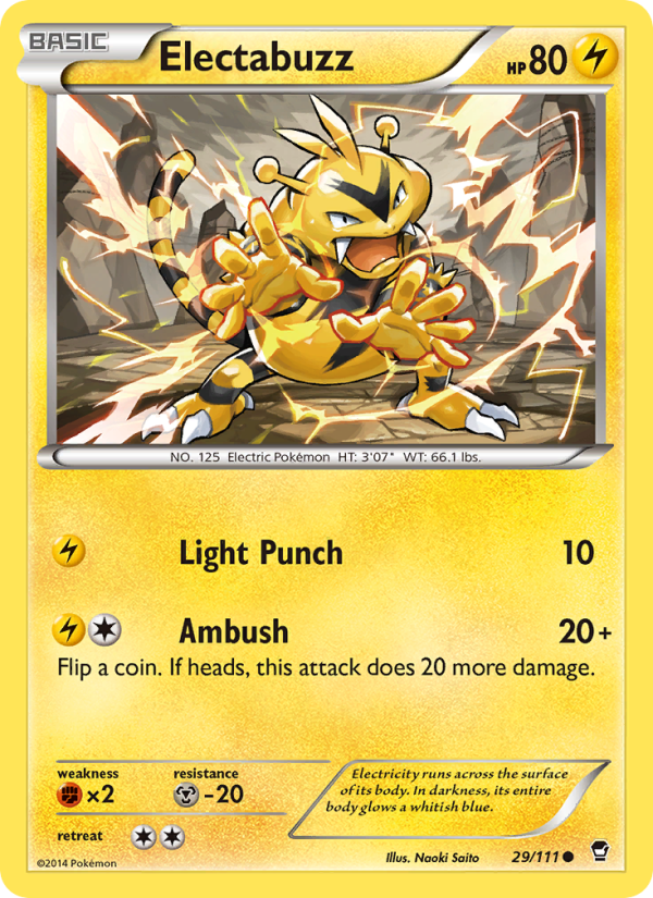 Electabuzz - Pokémon TCG Card