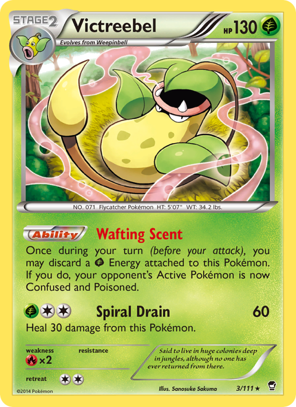 Victreebel - Pokémon TCG Card