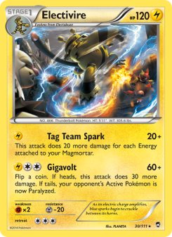 Electivire - pokemon TCG Card