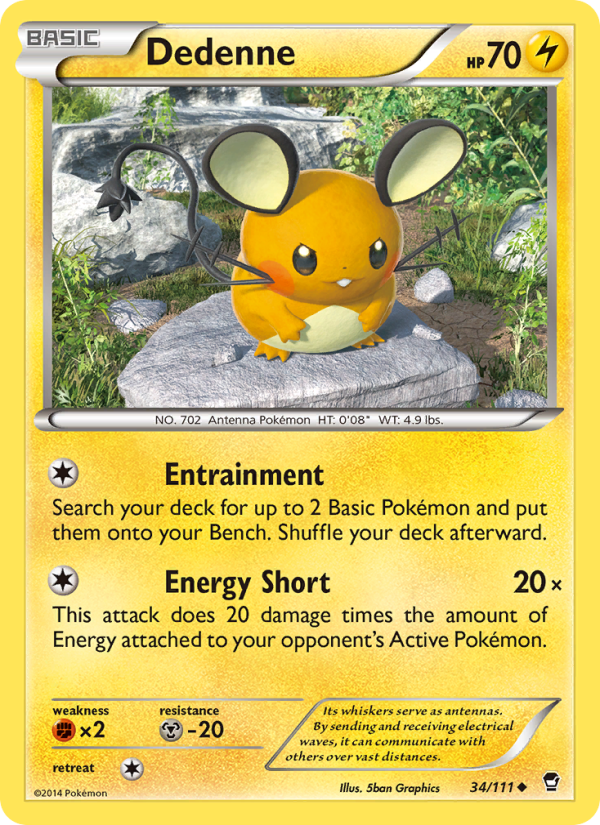 Dedenne - Pokémon TCG Card