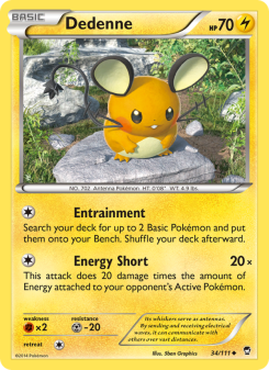Dedenne - pokemon TCG Card