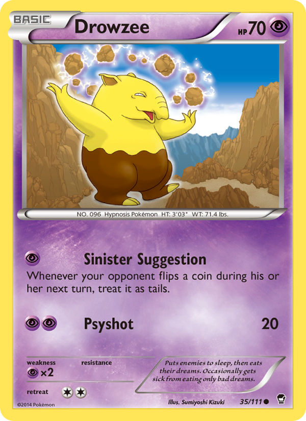 Drowzee - Pokémon TCG Card
