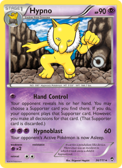 Hypno - pokemon TCG Card