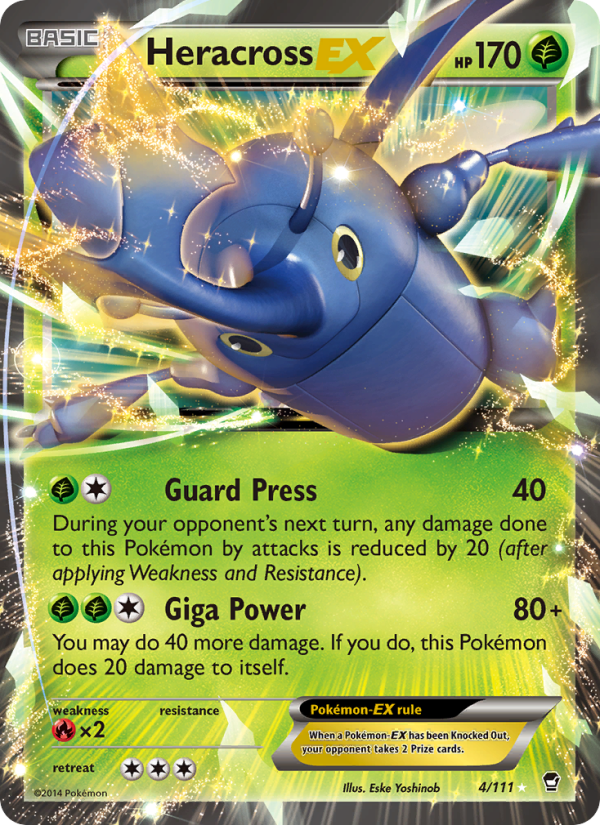Heracross EX - Pokémon TCG Card