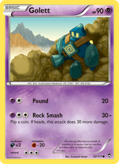 Golett - pokemon TCG Card
