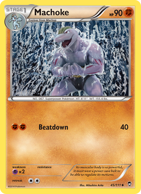 Machoke - Pokémon TCG Card