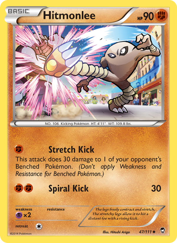 Hitmonlee - Pokémon TCG Card