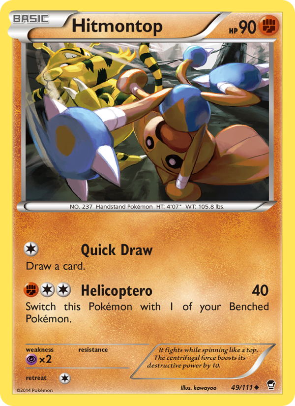 Hitmontop - Pokémon TCG Card