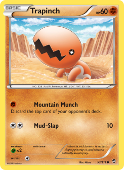 Trapinch - pokemon TCG Card
