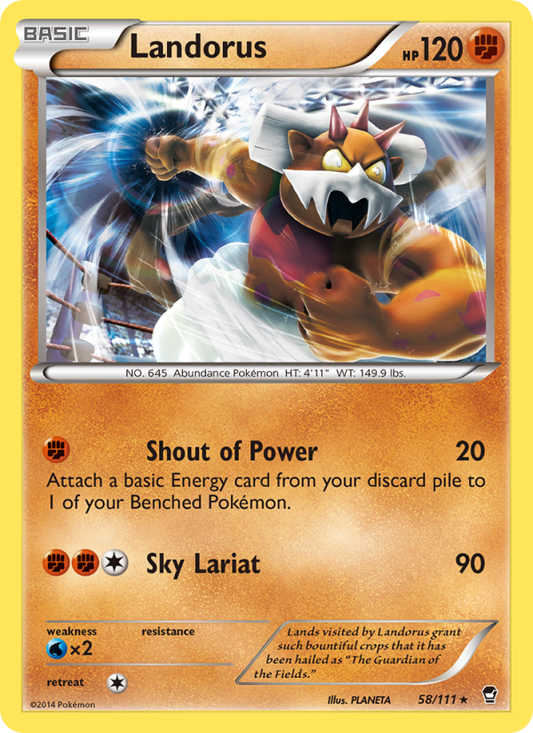 Landorus - Pokémon TCG Card