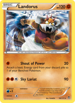 Landorus - pokemon TCG Card