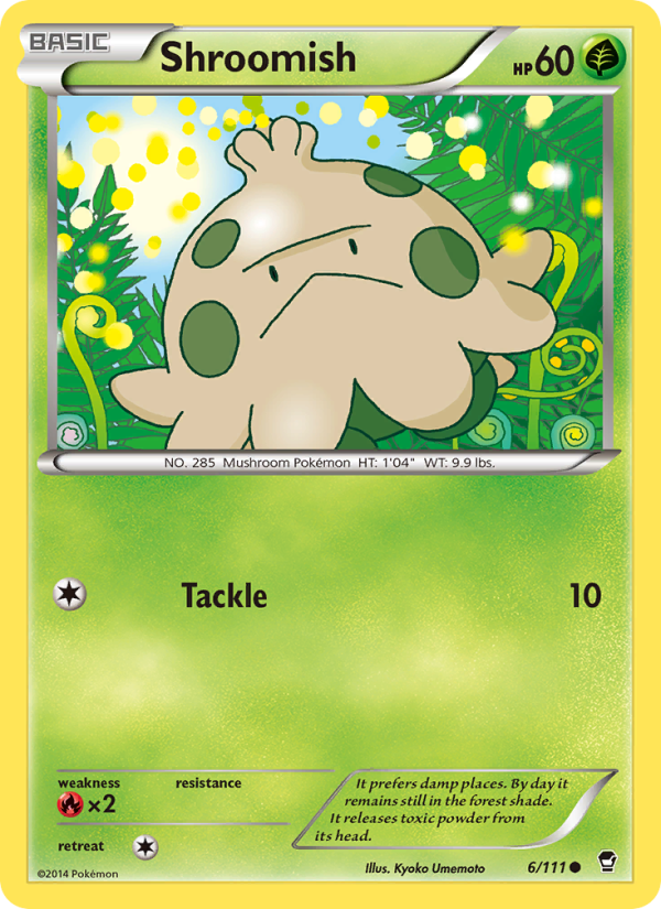 Shroomish - Pokémon TCG Card
