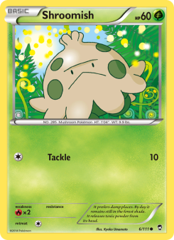 Shroomish - pokemon TCG Card