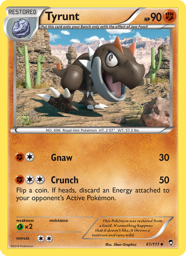 Tyrunt - Pokémon TCG Card