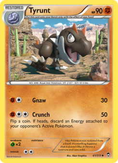 Tyrunt - pokemon TCG Card