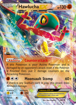 Hawlucha EX - pokemon TCG Card