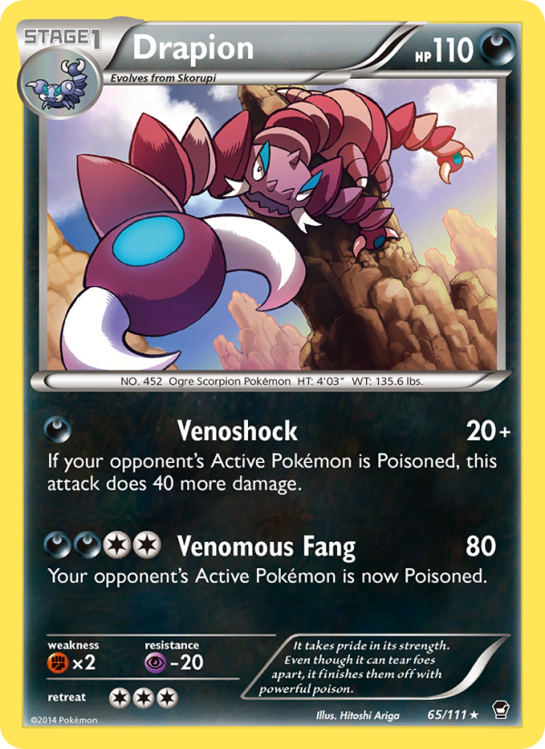 Drapion - Pokémon TCG Card