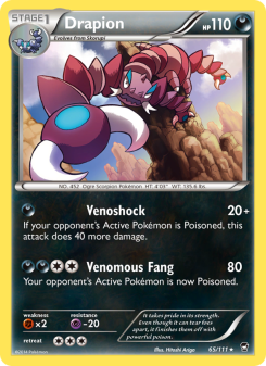 Drapion - pokemon TCG Card