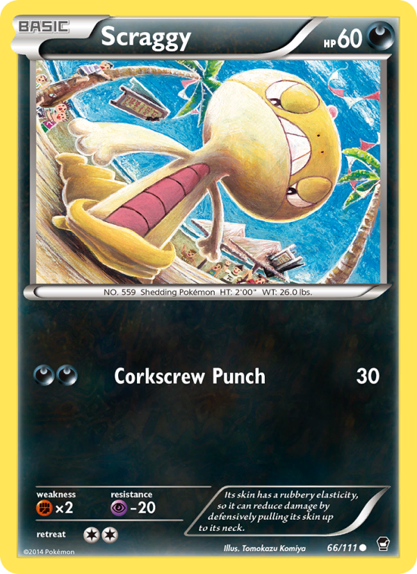 Scraggy - Pokémon TCG Card