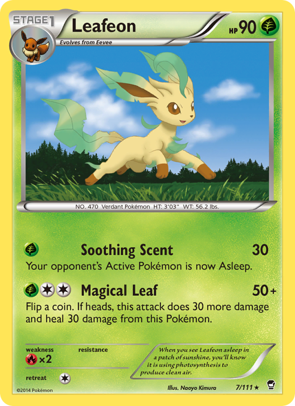 Leafeon - Pokémon TCG Card