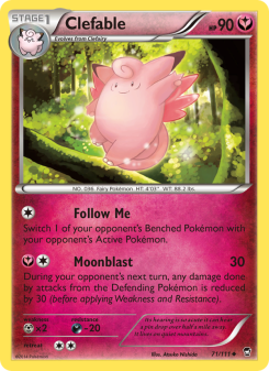 Clefable - pokemon TCG Card