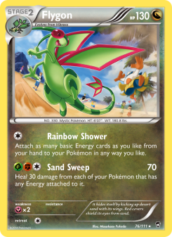 Flygon - pokemon TCG Card