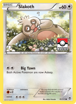 Slakoth - pokemon TCG Card
