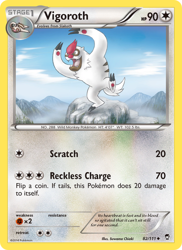 Vigoroth - Pokémon TCG Card