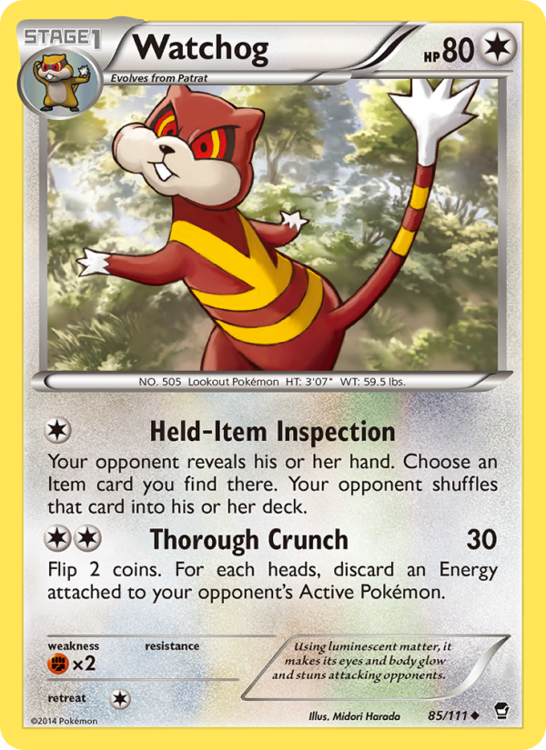 Watchog - Pokémon TCG Card