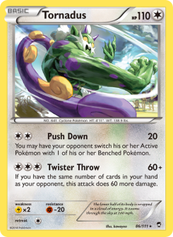 Tornadus - pokemon TCG Card