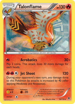 Talonflame - pokemon TCG Card