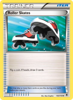 Roller Skates - pokemon TCG Card