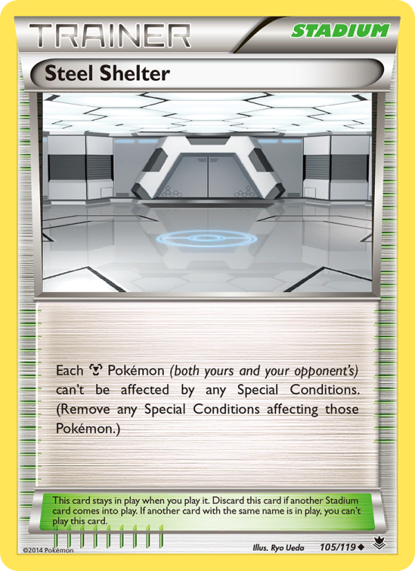 Steel Shelter - Pokémon TCG Card