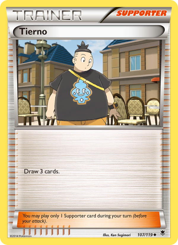 Tierno - Pokémon TCG Card