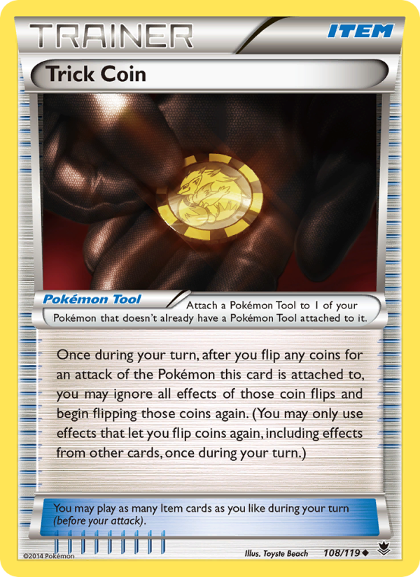 Trick Coin - Pokémon TCG Card