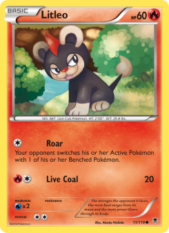 Litleo - pokemon TCG Card