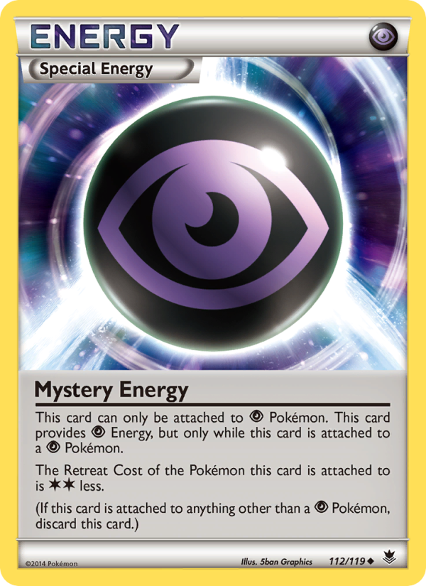 Mystery Energy - Pokémon TCG Card