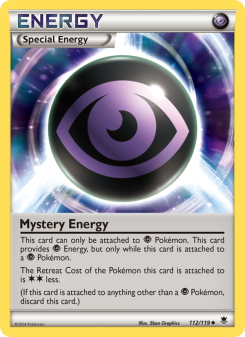 Mystery Energy - pokemon TCG Card