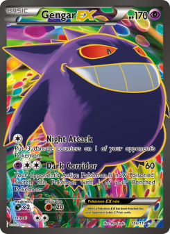 Gengar EX - pokemon TCG Card