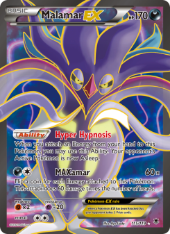 Malamar EX - pokemon TCG Card
