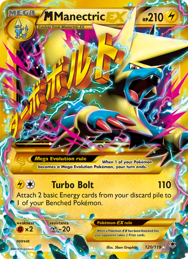 M Manectric EX - Pokémon TCG Card