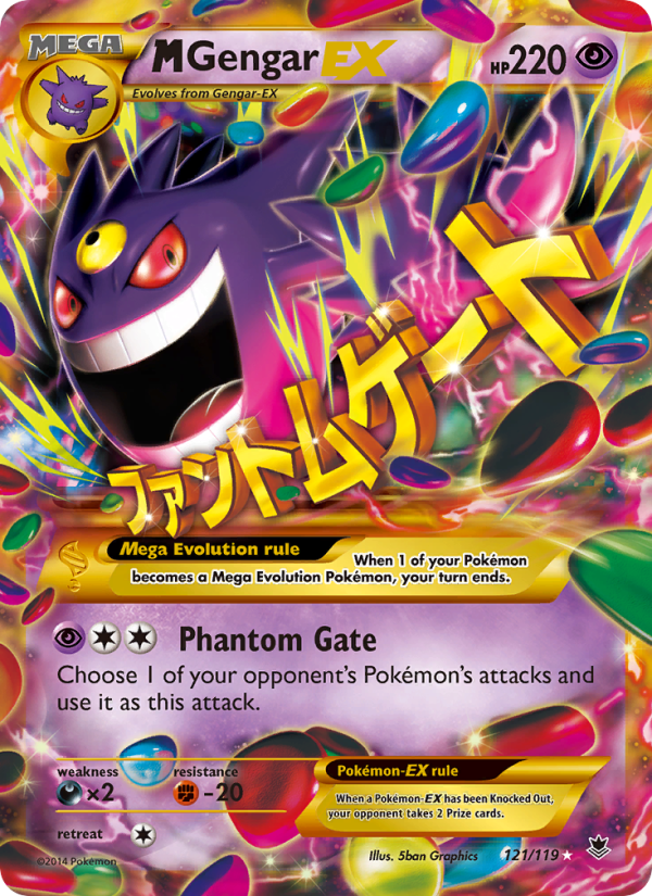 M Gengar EX - Pokémon TCG Card