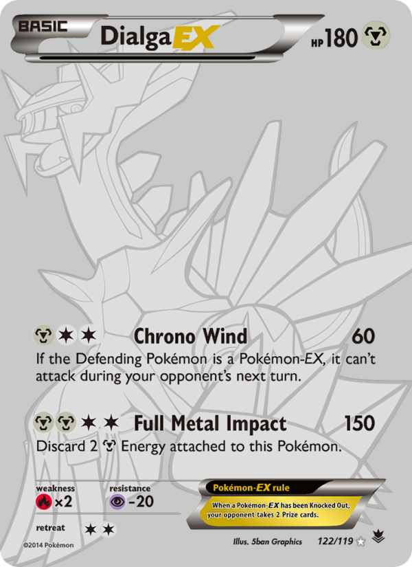 Dialga EX - Pokémon TCG Card