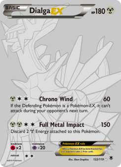Dialga EX - pokemon TCG Card