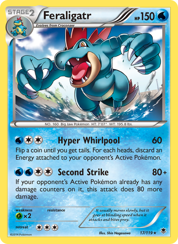 Feraligatr - Pokémon TCG Card
